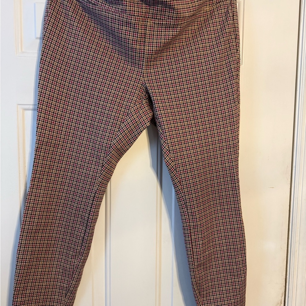 Style & Co. Multicolor Houndstooth Pants